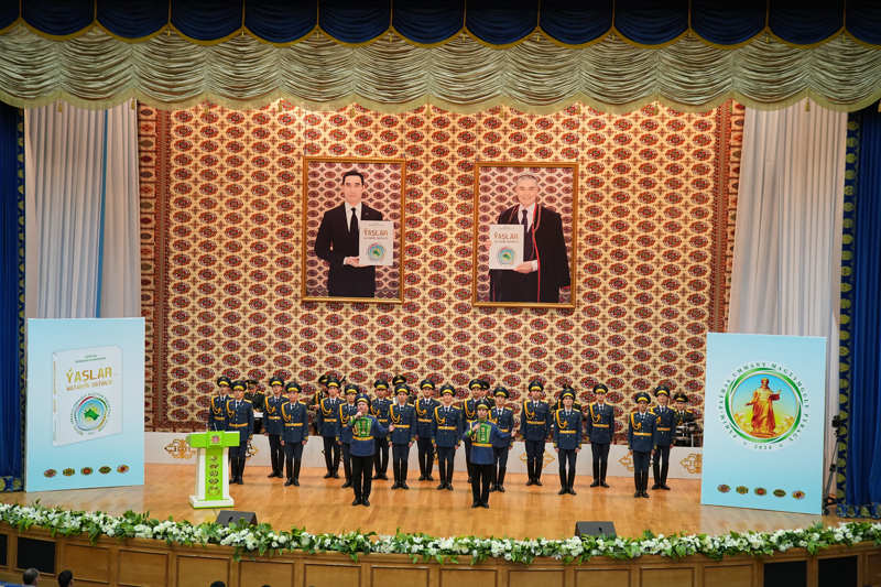 Watansöýüji ýaşlara beýik ynamyň ykrarnamasy