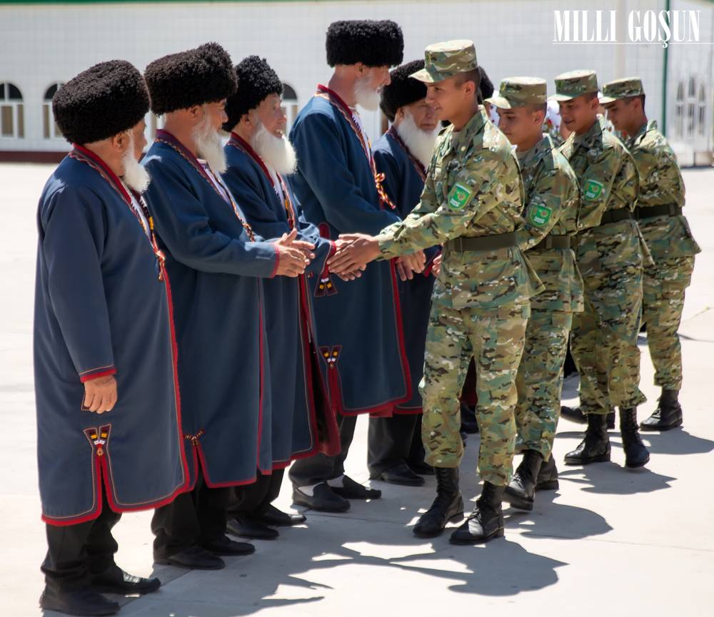 Lebap welaýatynda harby gulluga ugratmak dabaralary