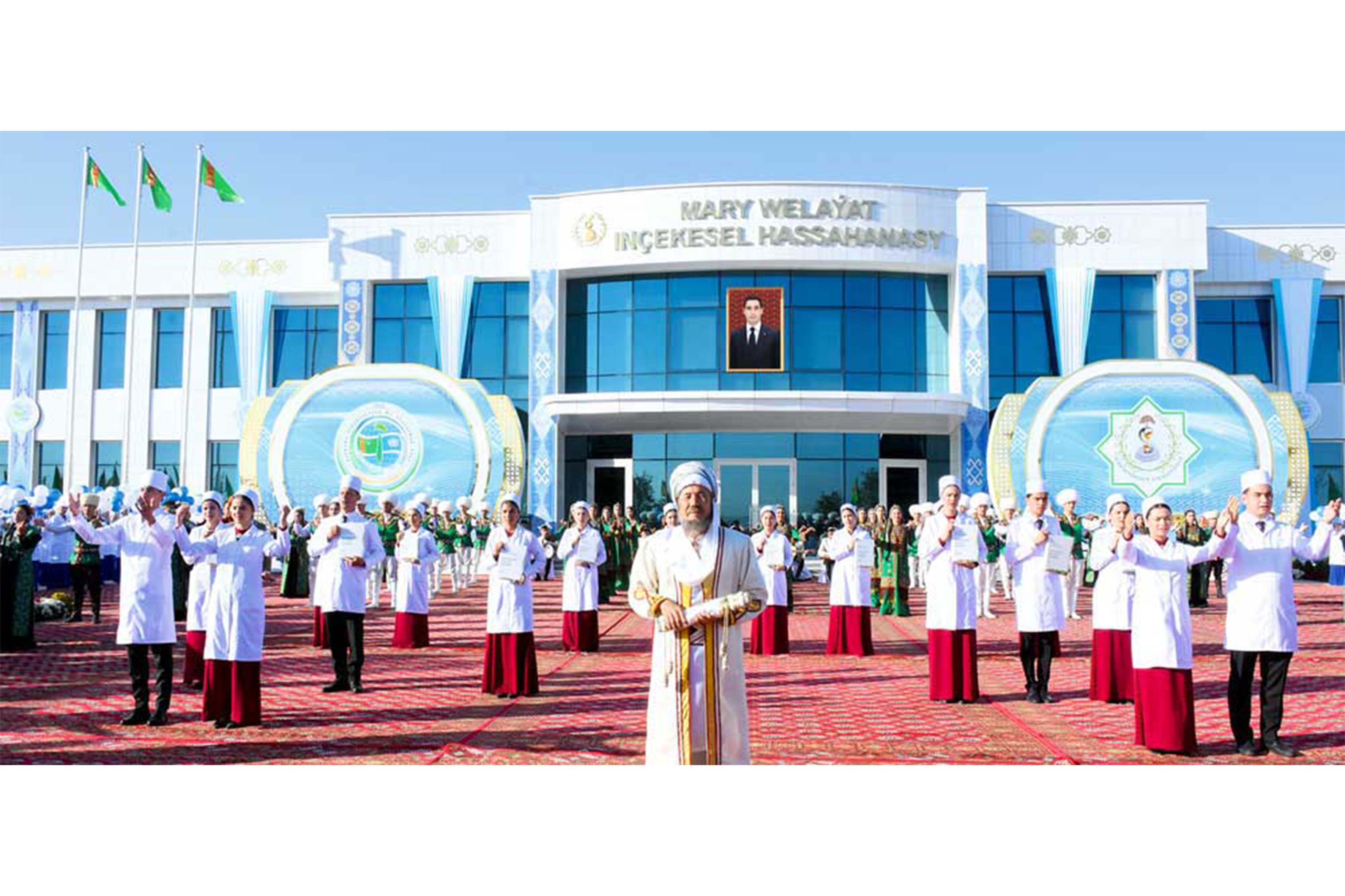 Mary welaýatynda döwrebap hassahana ulanmaga berildi