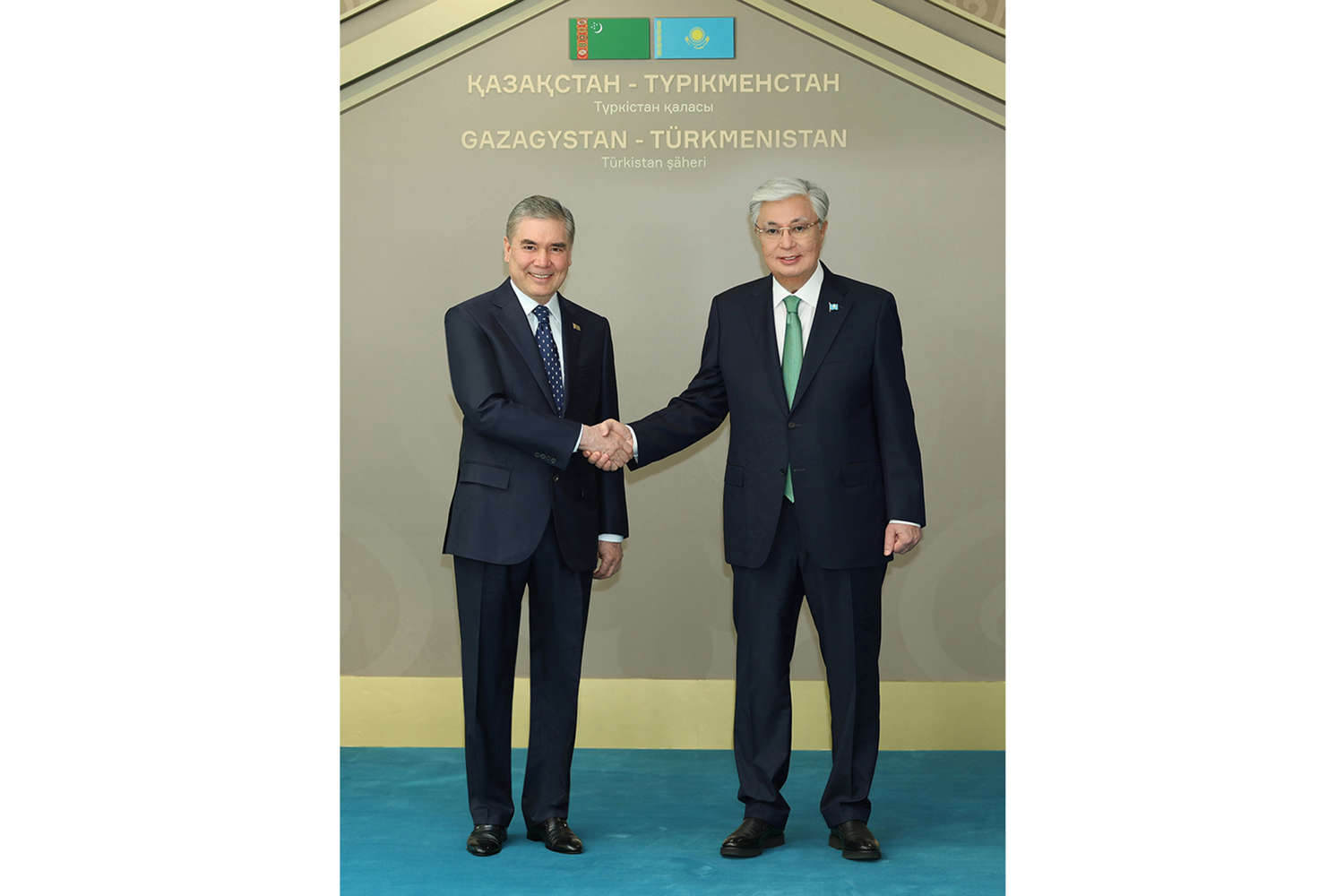 Milli Liderimiziň Kasym-Žomart Tokaýew bilen duşuşygy