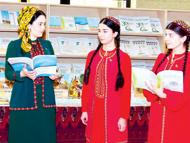 Milli Liderimiziň köpugurly syýasaty täze neşirleriň sahypalarynda