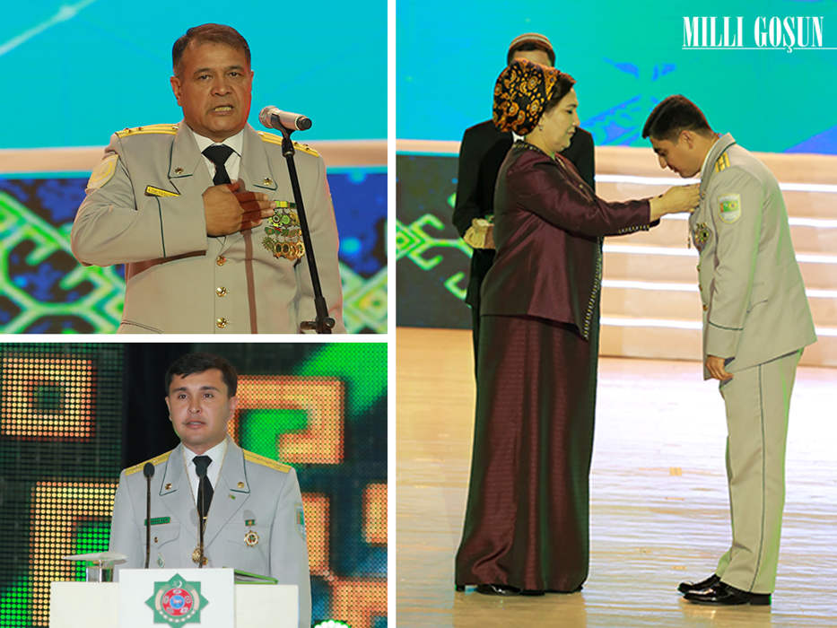 Şa serpaýyňyz gutly bolsun, Watan goragçylary!