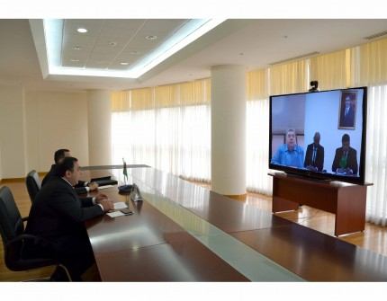 Sambo boýunça Dünýä çempionatyny geçirmek bilen bagly meseleler ara alnyp maslahatlaşyldy