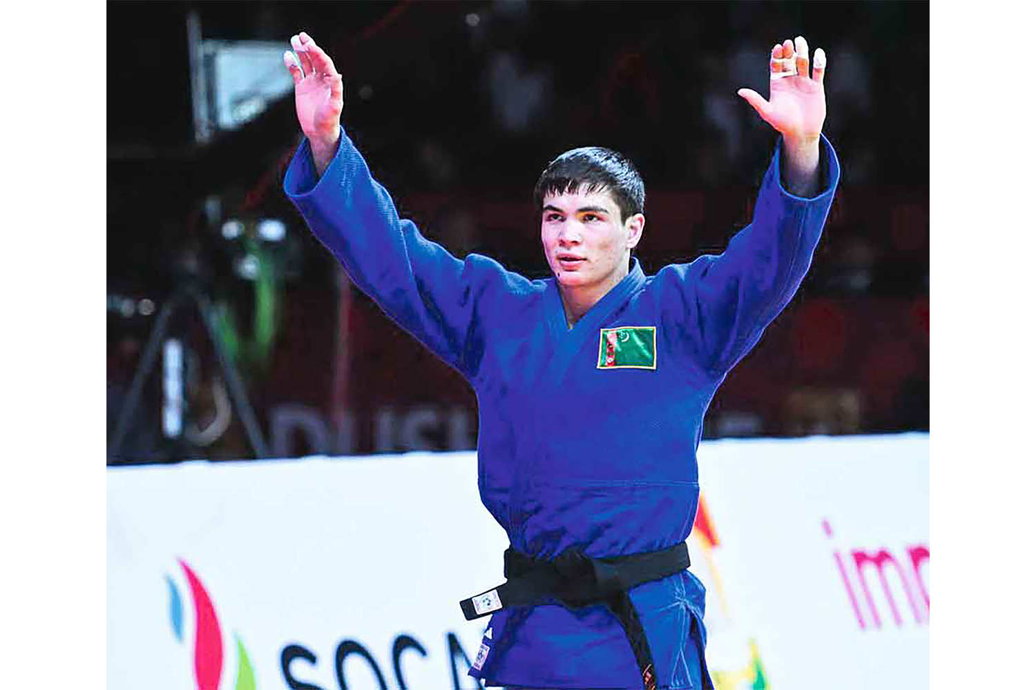 Türkmen dzýudoçysy altyn medala mynasyp boldy