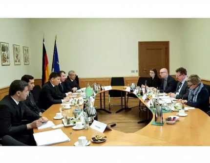 Türkmen - german iş maslahaty öz işine başlady