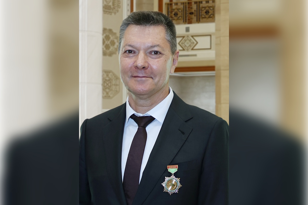 Türkmen halkynyň Milli Lideri, Türkmenistanyň Halk Maslahatynyň Başlygy kosmonawt O.Kononenko bilen duşuşdy