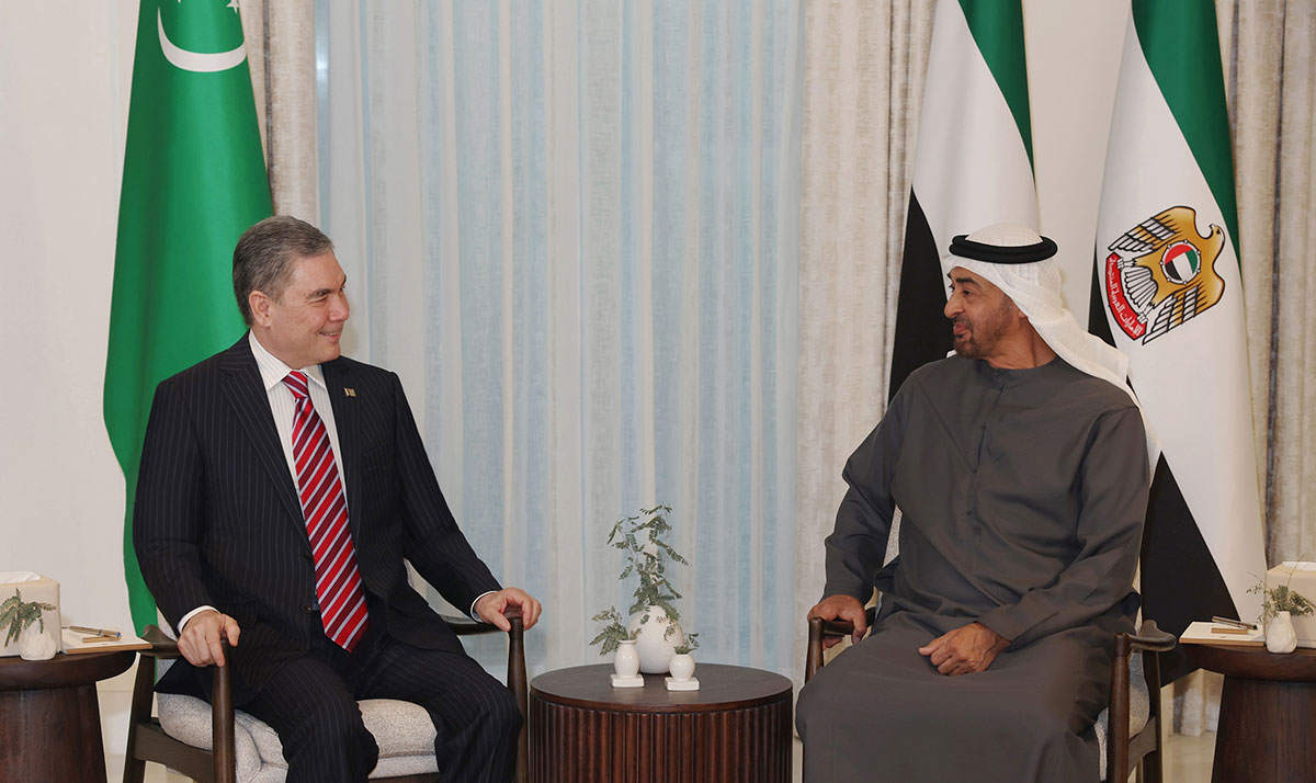 Türkmen halkynyň Milli Lideriniň, Türkmenistanyň Halk Maslahatynyň Başlygynyň Birleşen Arap Emirliklerine resmi sapary