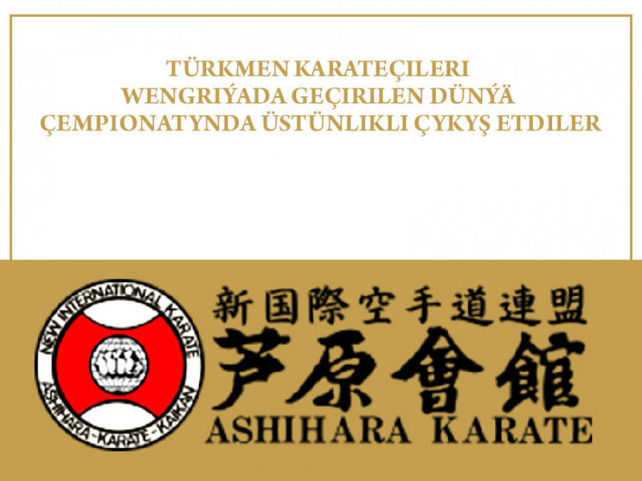 Türkmen karateçileri Wengriýada geçirilen dünýä çempionatynda üstünlikli çykyş etdiler