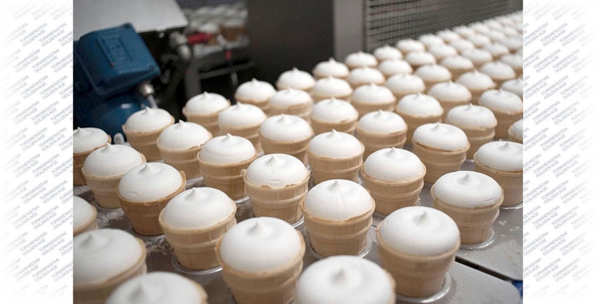 Türkmen telekeçileri doňdurmanyň giň görnüşini teklip edýärler