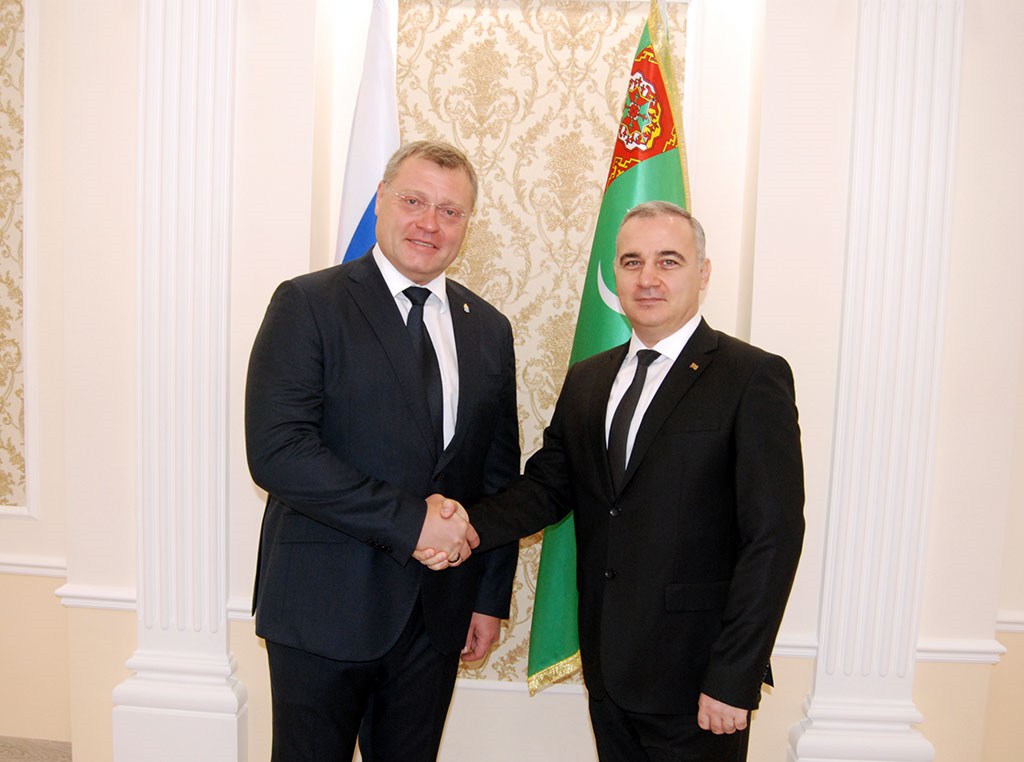 Türkmenistan we Russiýanyň Astrahan oblasty söwda-ykdysady hem-de ulag ulgamynda hyzmatdaşlygy işjeňleşdirýärler