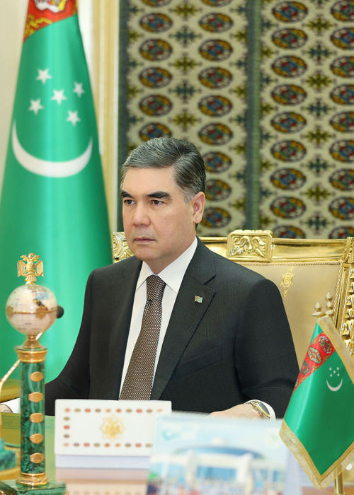 Türkmenistanyň Döwlet howpsuzlyk geňeşiniň mejlisi