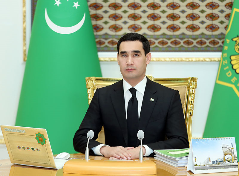 Türkmenistanyň Döwlet howpsuzlyk geňeşiniň mejlisi