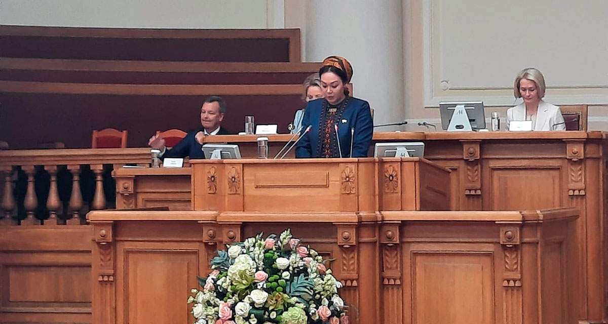 Türkmenistanyň Mejlisiniň wekiliýeti 10-njy Newa halkara ekologiýa kongresiniň işine gatnaşdy