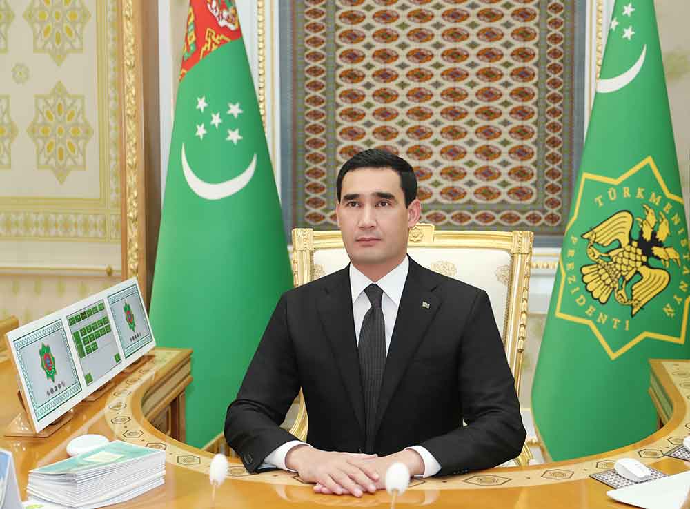 Türkmenistanyň Ministrler Kabinetiniň mejlisi