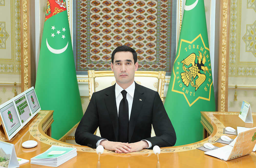 Türkmenistanyň Ministrler Kabinetiniň mejlisi