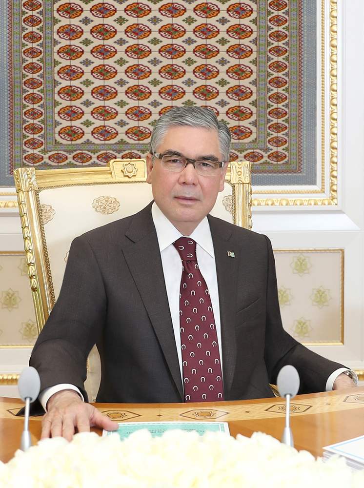 Türkmenistanyň Ministrler Kabinetiniň mejlisi