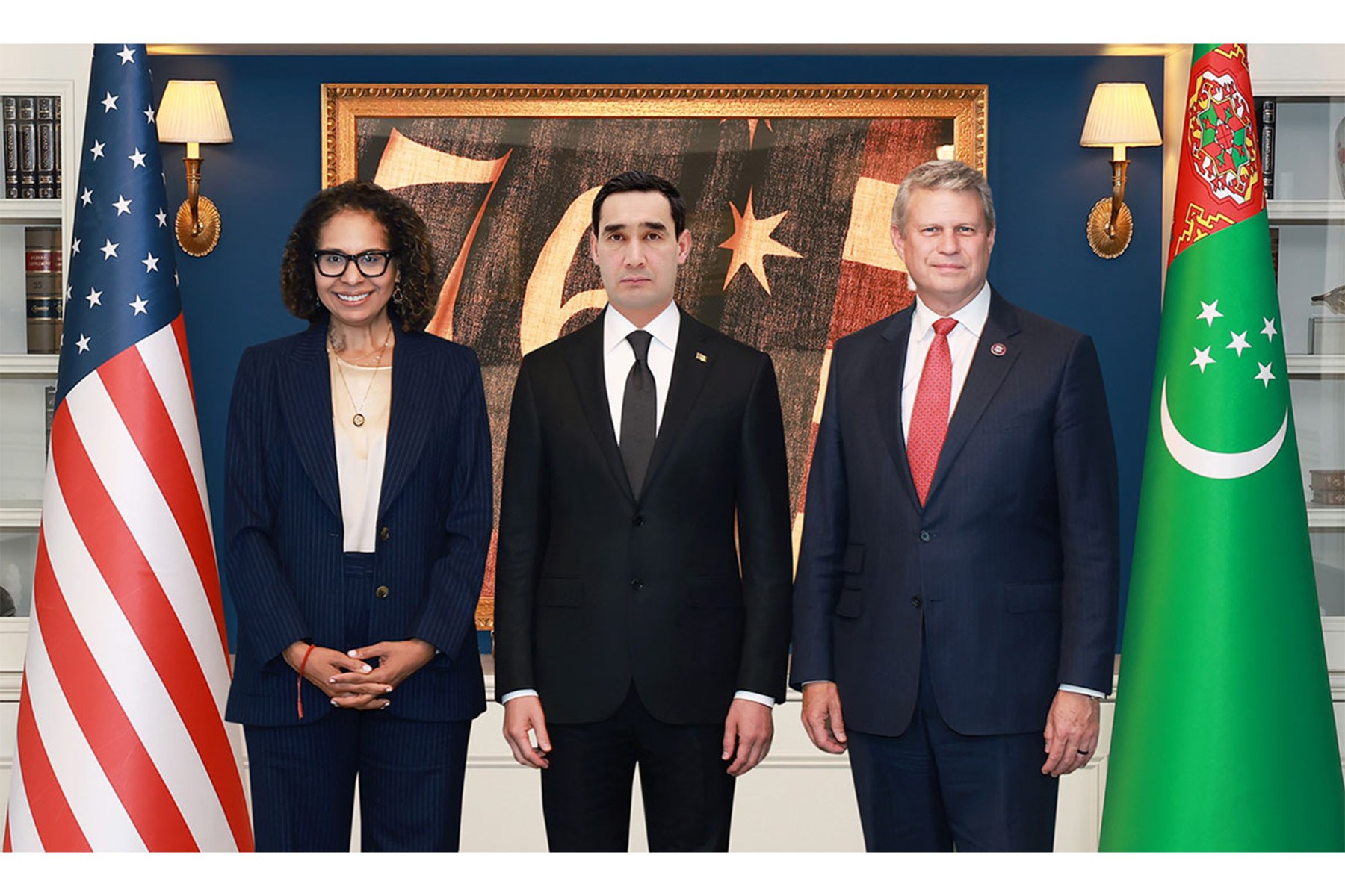 Türkmenistanyň Prezidenti ABŞ-nyň Kongresiniň wekilleri bilen duşuşdy