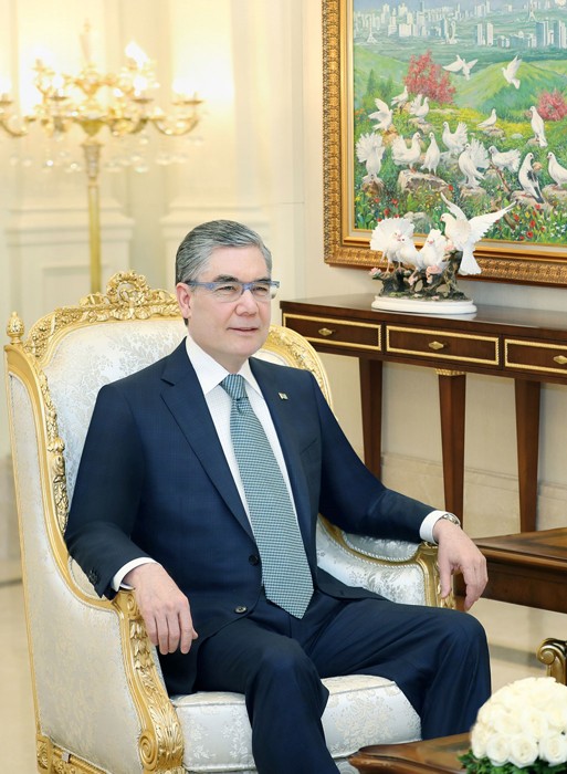 Türkmenistanyň Prezidenti «Lukoýl» açyk görnüşli paýdarlar jemgyýetiniň ýolbaşçysyny kabul etdi
