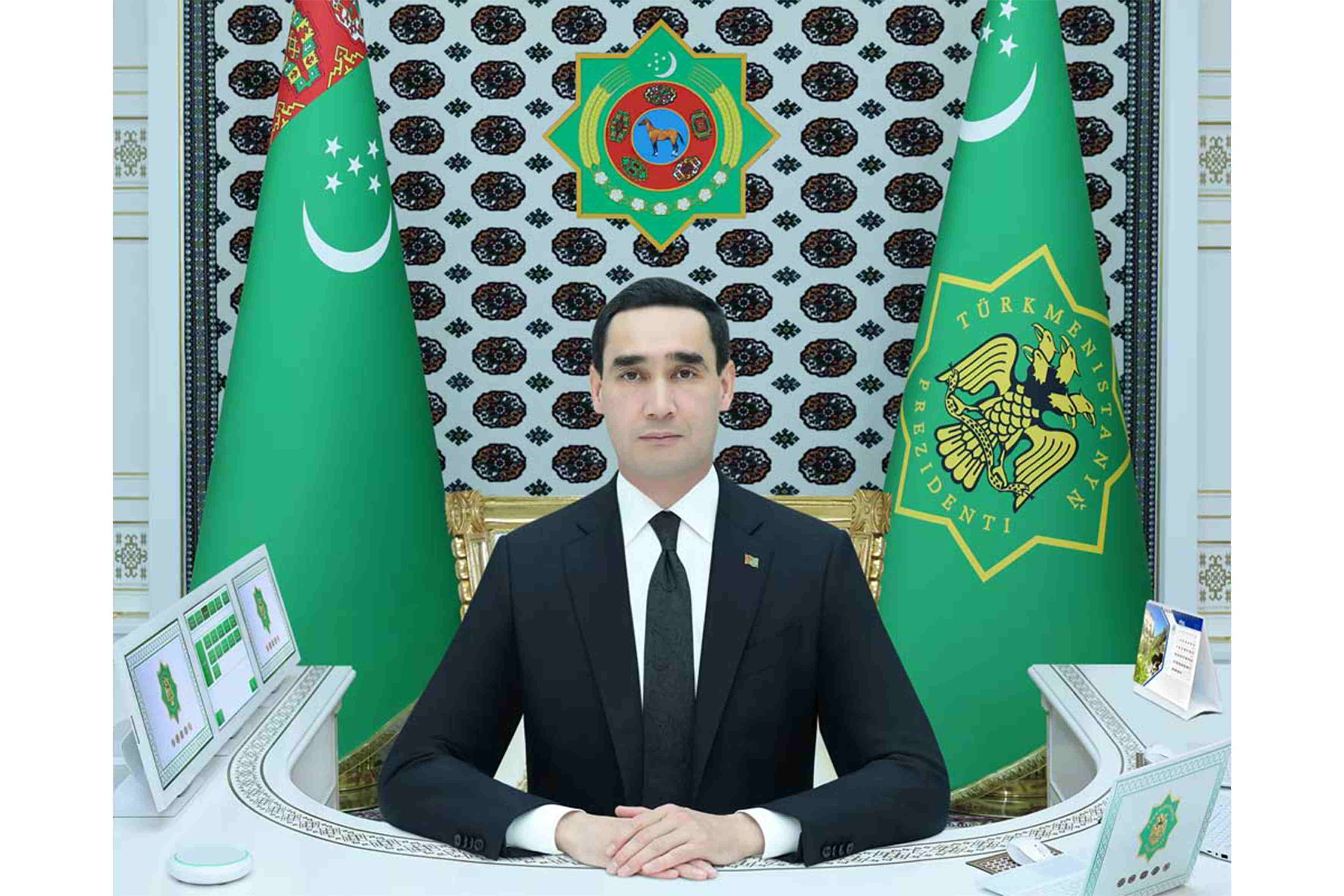 Türkmenistanyň Prezidenti Müsür Arap Respublikasynyň Prezidentini gutlady