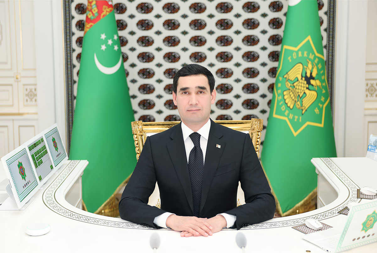 Türkmenistanyň Prezidenti sanly ulgam arkaly iş maslahatyny geçirdi