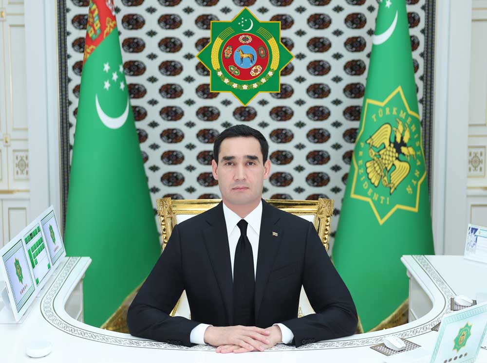 Türkmenistanyň Prezidenti sanly ulgam arkaly iş maslahatyny geçirdi