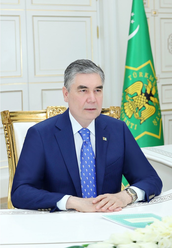 Türkmenistanyň Prezidenti sanly wideoaragatnaşyk arkaly iş maslahatyny geçirdi