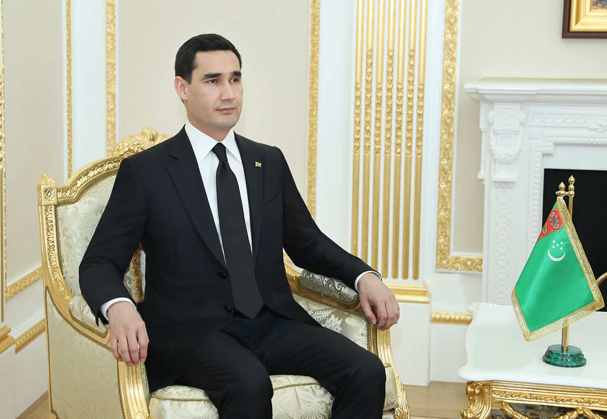Türkmenistanyň Prezidenti Serdar Berdimuhamedow ABŞ-nyň işewür toparlarynyň wekillerini kabul etdi
