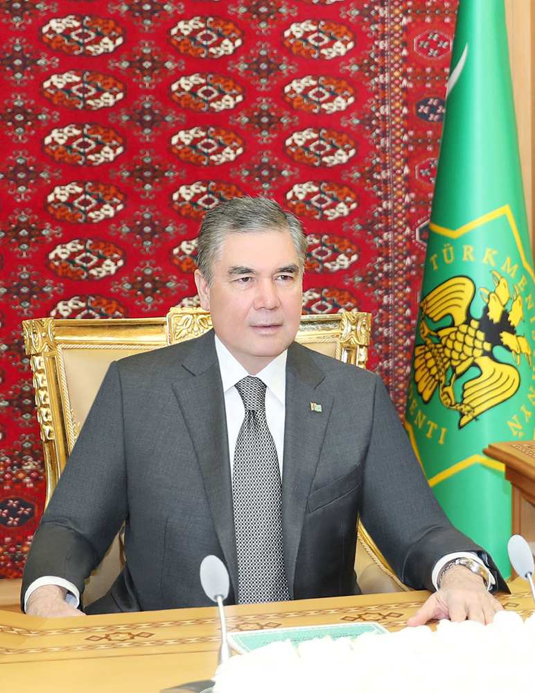 Türkmenistanyň Prezidenti Türkmenistanyň Ykdysady üstünlikleriniň sergisine we sanly ykdysadyýet boýunça maslahata gatnaşyjylara gutlag hatyny iberdi