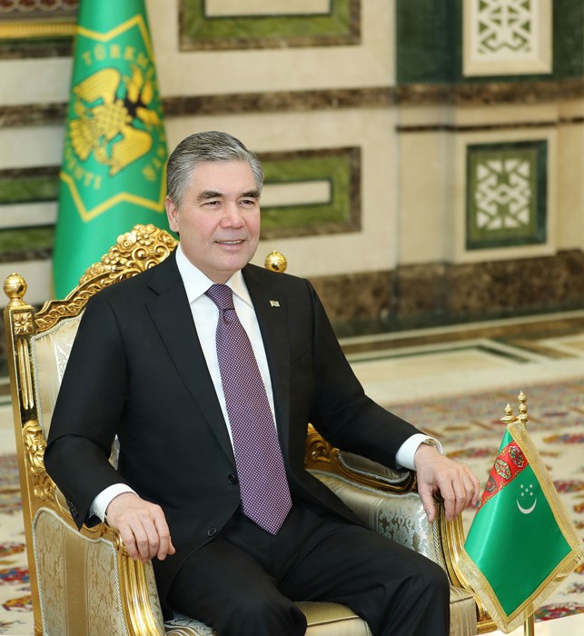 Türkmenistanyň Prezidenti Ýewropa Bileleşiginiň Adatdan daşary we Doly ygtyýarly ilçisini kabul etdi