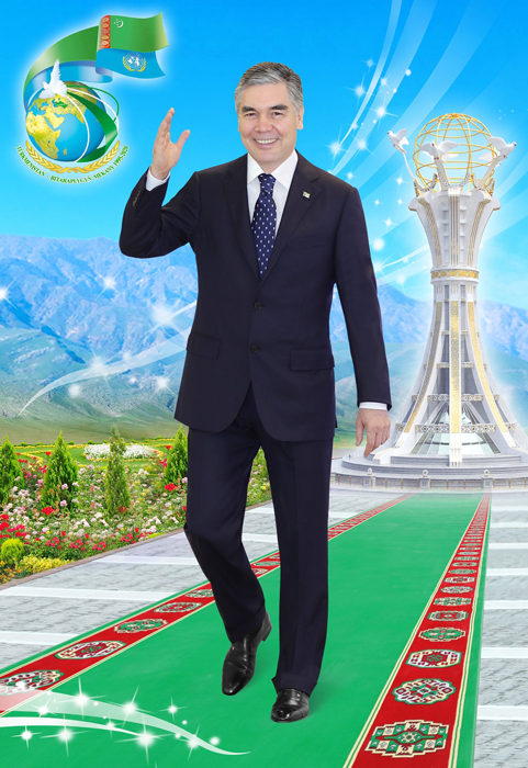 Türkmenistanyň Prezidentiniň adyna Täze ýyl gutlaglary gelip gowuşýar