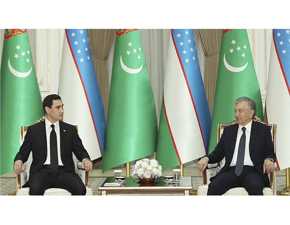 Türkmenistanyň Prezidentiniň Özbegistan Respublikasyna döwlet sapary başlandy