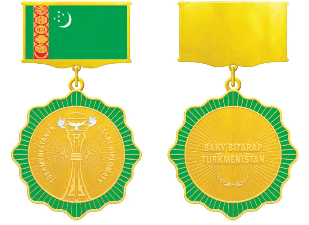 Turkmenistanyn Ussat Diplomaty Diyen Tapawutlandyrys Nysany Doredildi Zemin Tazelikler