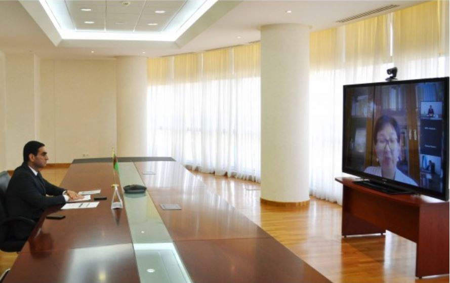 Türkmenistanyň wekiliýeti BSG-na döwletleriň goşulmagy meseleleri boýunça onlaýn seminara gatnaşdy