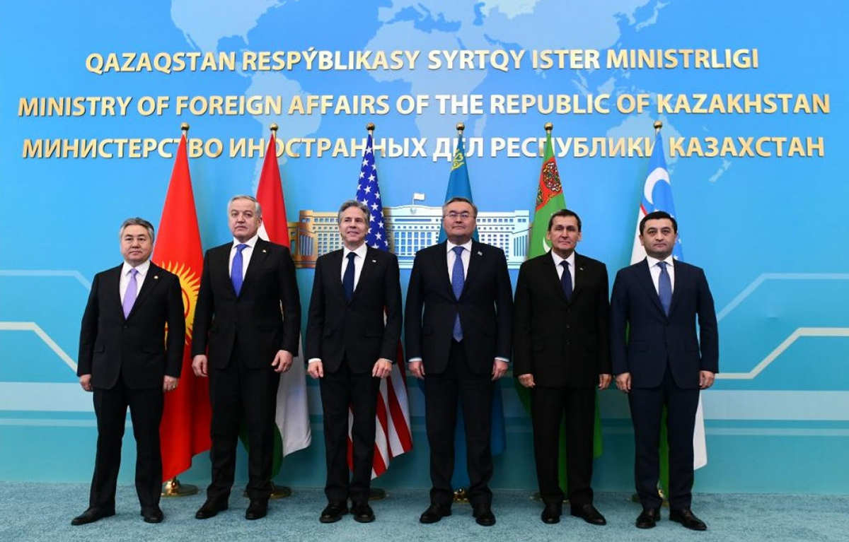 Türkmenistanyň wekiliýeti «C5+1» formatynyň daşary syýasat edaralarynyň ýolbaşçylarynyň duşuşygyna gatnaşdy