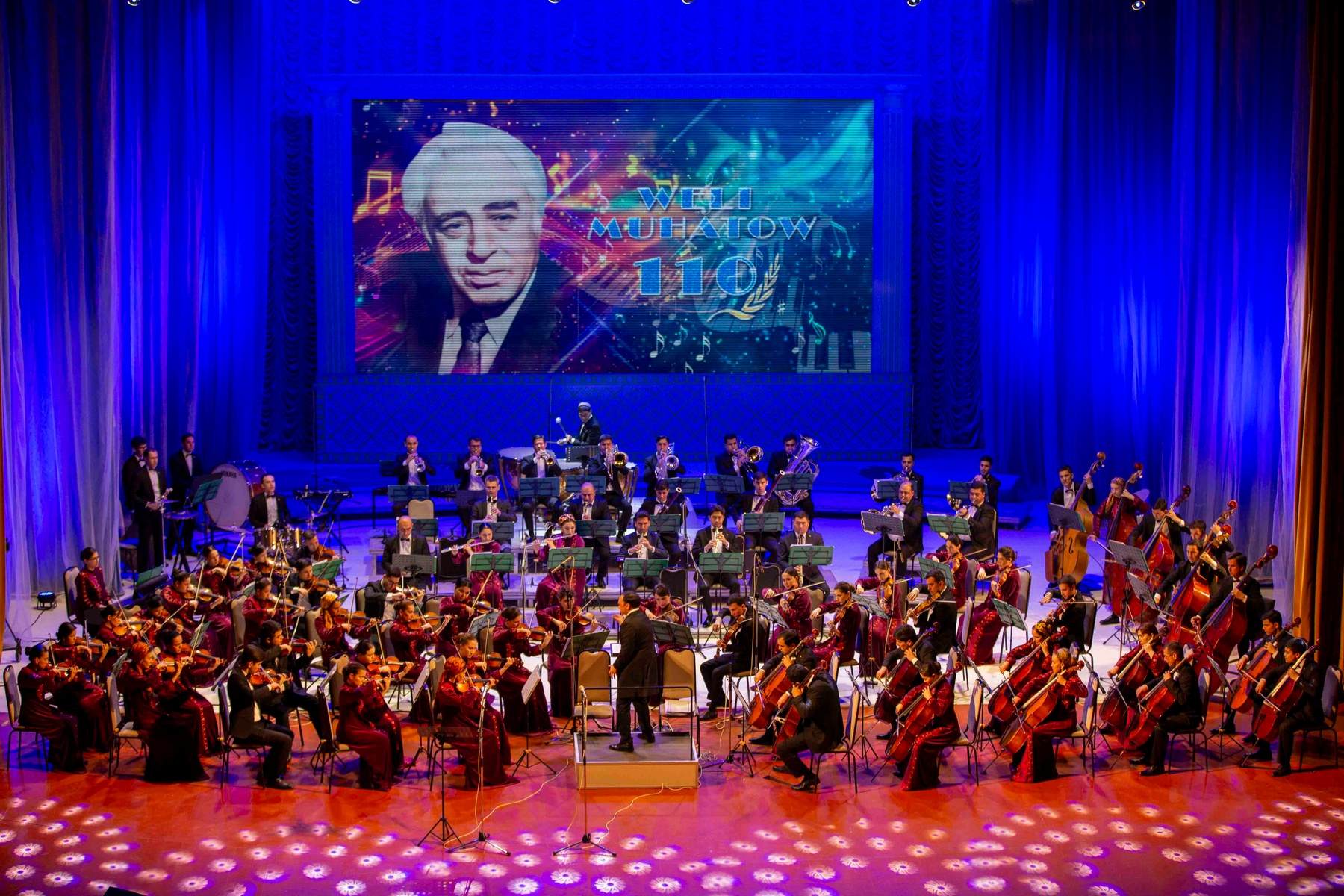Weli Muhadowyň doglan gününiň 110 ýyllygy mynasybetli konsert ýaýbaňlandyryldy