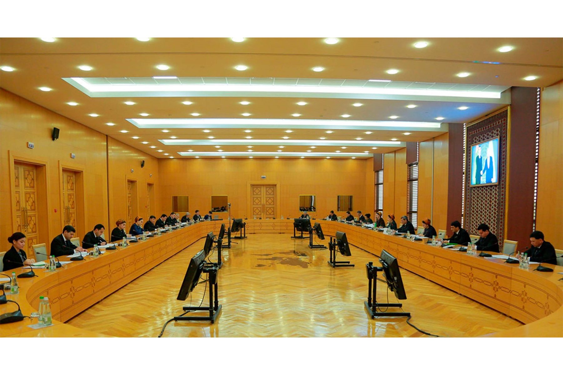 ÝUNESKO-nyň işleri barada Türkmenistanyň milli toparynyň mejlisi