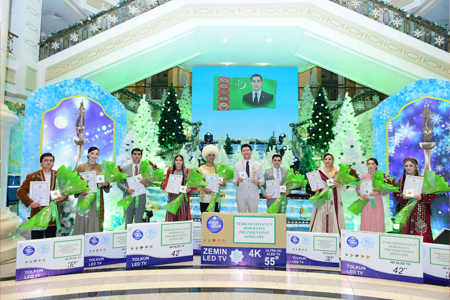 «Ýylyň parlak ýyldyzy» bäsleşigi jemlendi