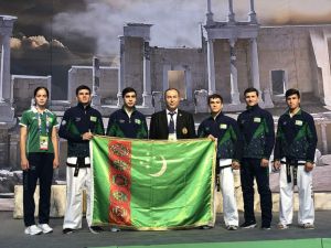 Annamyrat Goşanýazow taekwondo boýunça XXI dünýä çempionatynda bürünç medala mynasyp boldy