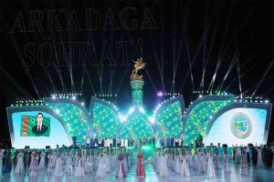 Arkadag şäheriniň açylmagynyň 2 ýyllygy dabaraly bellenildi