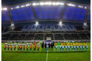 «Arkadag» we «Al-Nassr» futbol toparlary duşuşdy