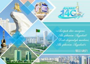 Aşgabat – açyk asmanyň astyndaky galereýa