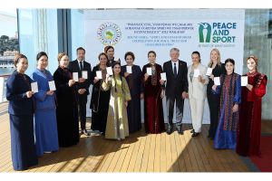 Çagalaryň bähbidine halkara hyzmatdaşlyk