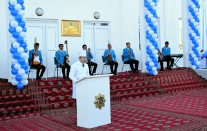 Daşoguz welaýatynda täze Saglyk öýüniň açylyş dabarasy boldy