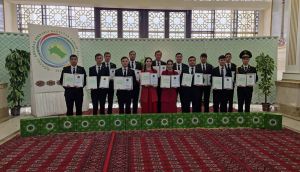 Döredijilik bäsleşiginiň ýeňijileri sylaglanyldy