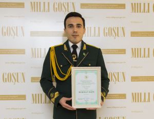 Esger ýoldaşymyzyň döredijilik üstünligi