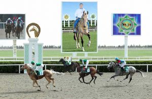 Halkara ahalteke atçylyk sport toplumynda baýramçylyk dabaralary