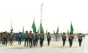 Harby ýöriş – Garaşsyzlygyň gadyrly dessury