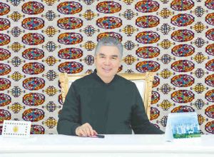 Hormatly Prezidentimiz Gurbanguly Berdimuhamedow paýtagtymyz boýunça iş saparyny amala aşyrdy