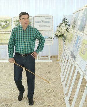 Hormatly Prezidentimiz Gurbanguly Berdimuhamedow paýtagtymyzyň täze gurluşyklaryndaky işleriň barşy bilen tanyşdy