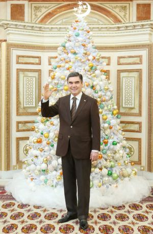 Hormatly Prezidentimiz Gurbanguly Berdimuhamedow Täze ýyl gutlaglaryny kabul etdi